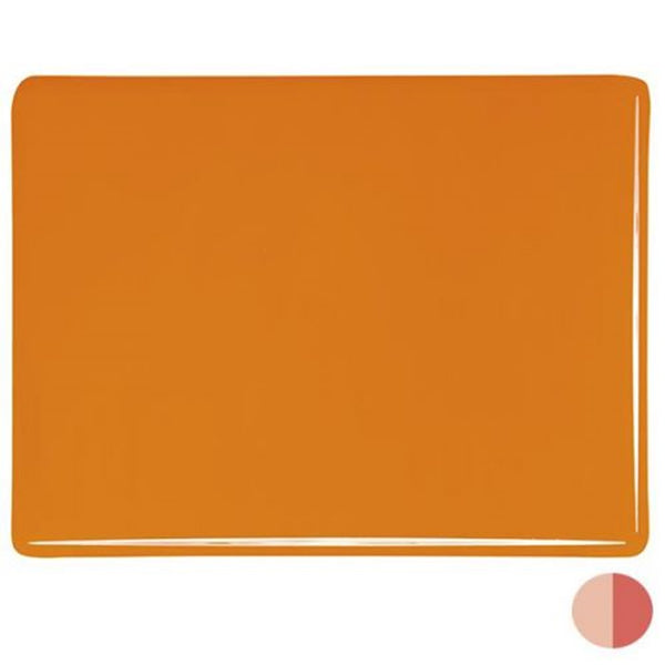 COE 90 - BU0025 - Tangerine Opal Bullseye Frit