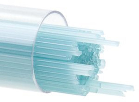 1mm Bullseye Stringers COE 90 Turquoise Blue O[s;