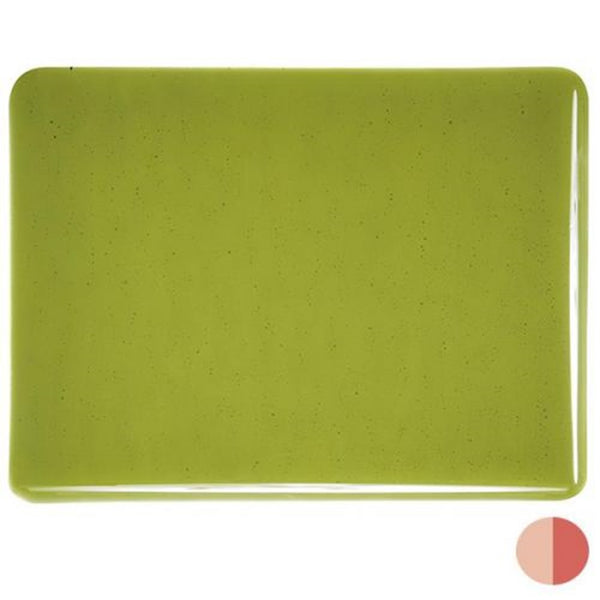 COE 90 - BU1241F -  Pine Green Transparent Bullseye Frit