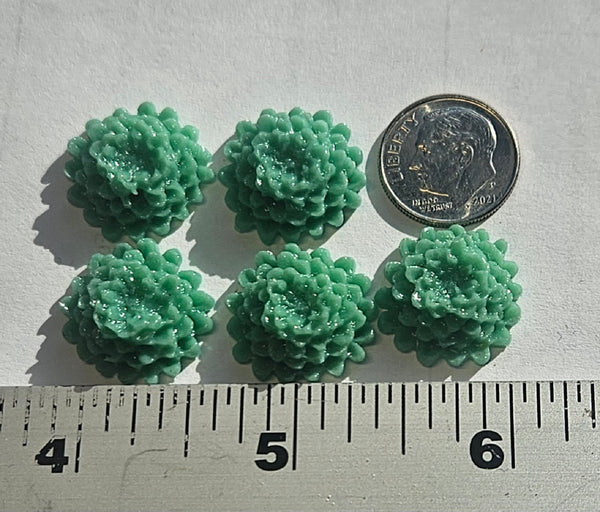 COE 96 Pre Fused Glass Flowers (19mm Mums) for Your Fused Glass Projects