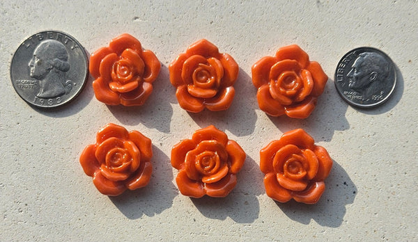 COE 96 Fusible Glass Flowers (Medium Roses) for Your Fused Glass Projects 19mm