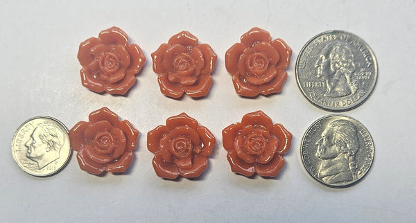 COE 96 Fusible Glass Flowers (Medium Roses) for Your Fused Glass Projects 19mm