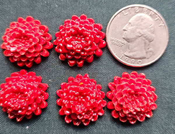 COE 96 Pre Fused Glass Flowers (19mm Mums) for Your Fused Glass Projects