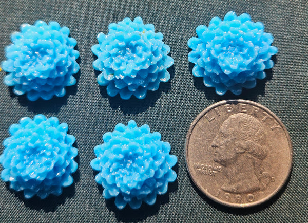 COE 96 Pre Fused Glass Flowers (19mm Mums) for Your Fused Glass Projects