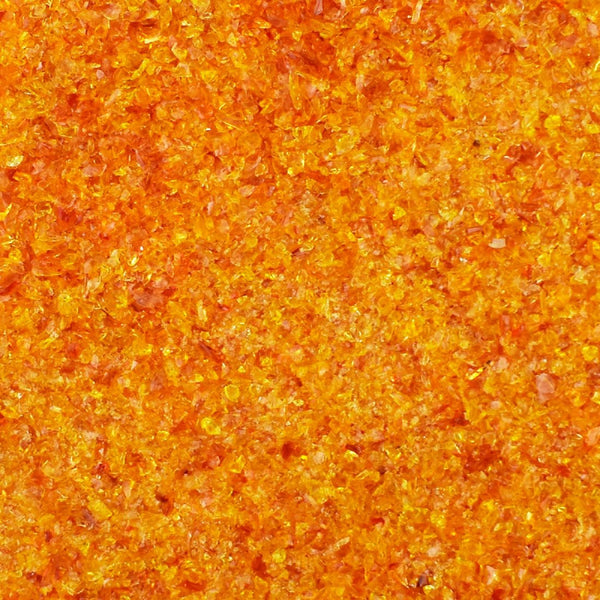 COE 96 - WF9656 - Orange/Red Transparent Frit Wissmach