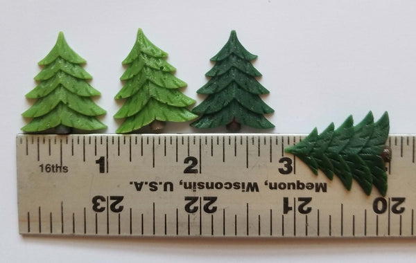COE 96 Pre Fused Glass Evergreen Trees for Your Fused Glass Projects