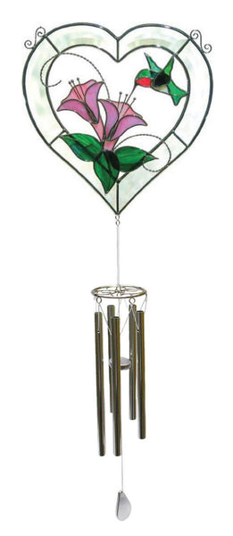 Wind Chimes Kit for You to Add Stained Glass or Other Art