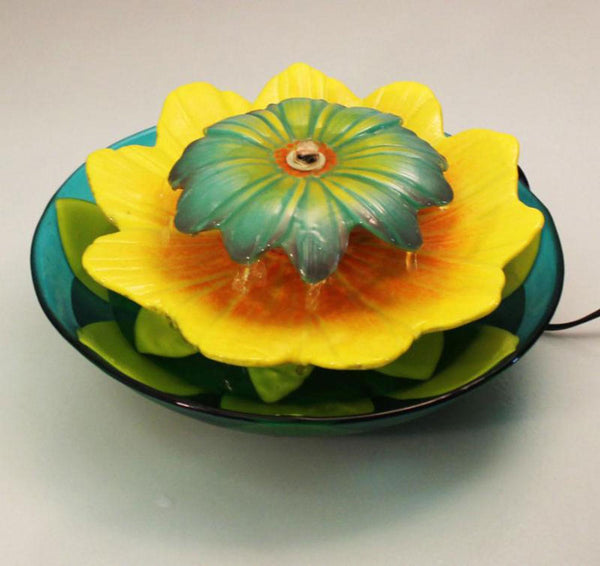 Water Fountain Project Kit - Stained Glass Fused Glass Fountains