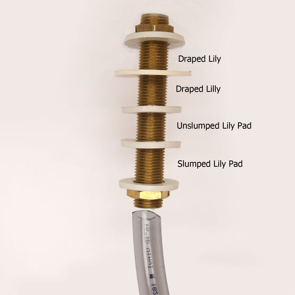 Water Fountain Project Kit - Stained Glass Fused Glass Fountains