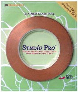 Studio Pro 7/32 Copper Backed Adhesive Foil 1 Mil