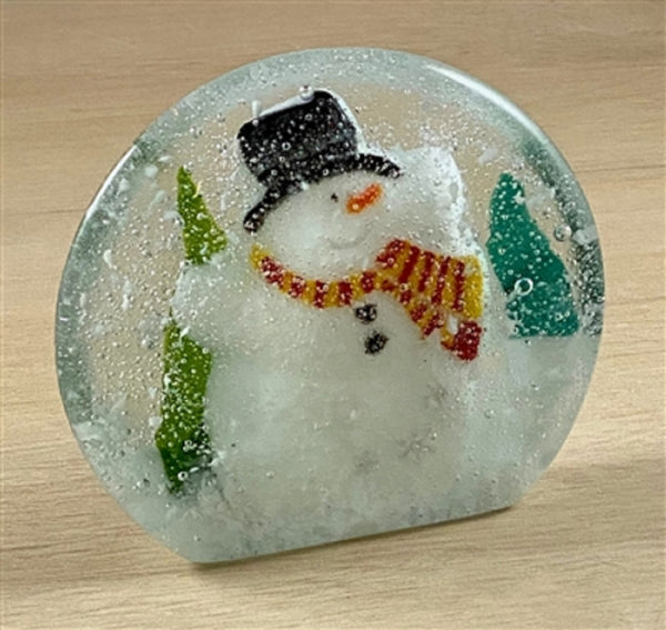 LF227 - Round Vertical Paperweight Mold