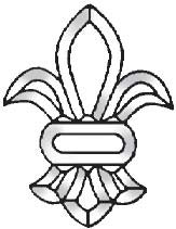 Small Fleur de' Lis Bevel Cluster BC401