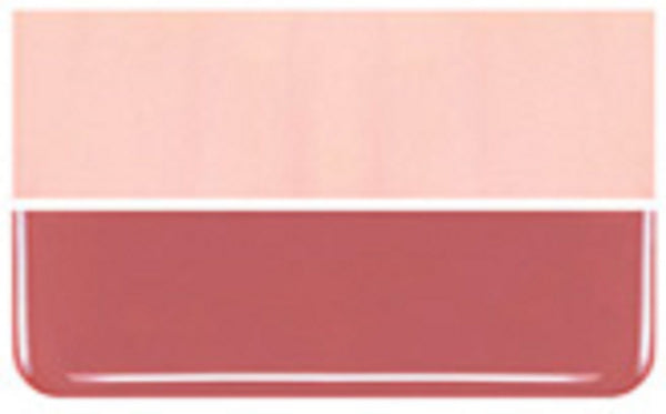 BU0305 - Bullseye Salmon Opal Double Rolled - 90 COE