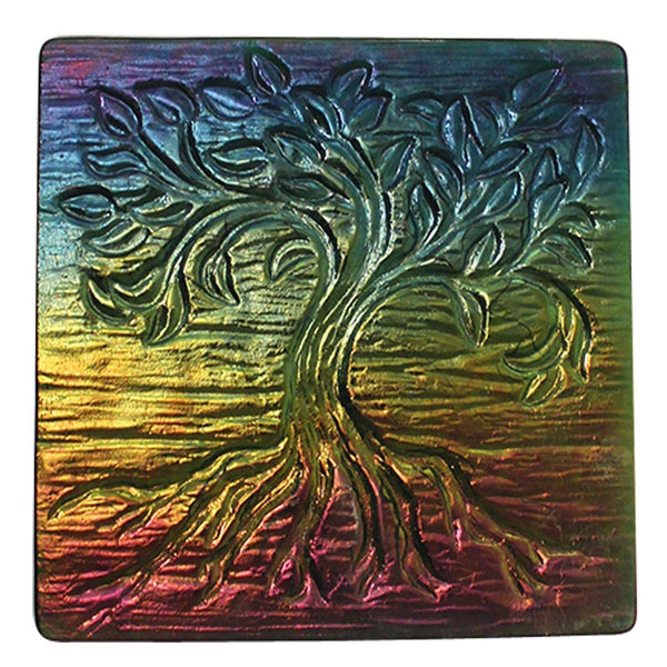 12 X 12 Inch Tree of Life Texture Tile Mold for Glass Slumping - DT18